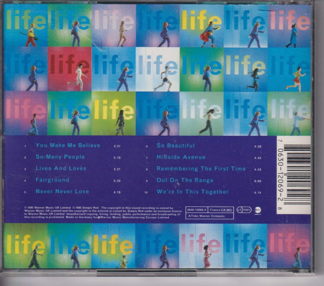 Simply Red – Life. 1995. CD.