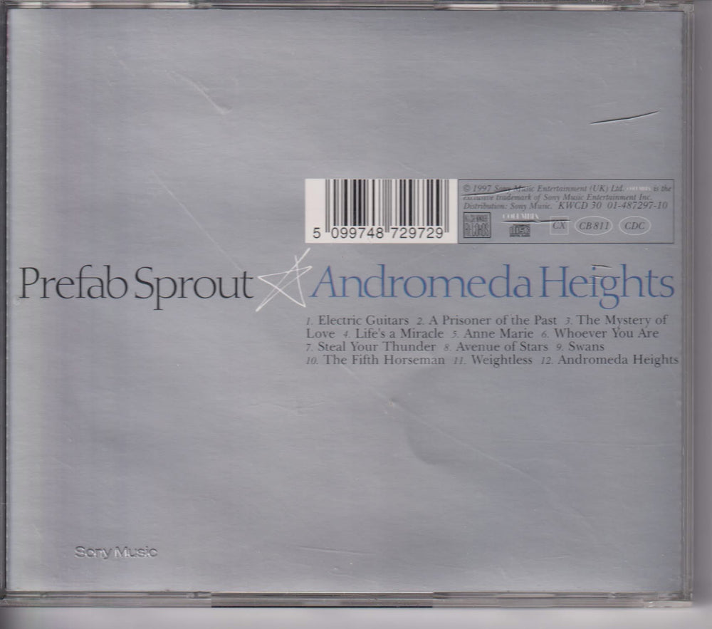 Prefab Sprout – Andromeda Heights. 1997. CD.