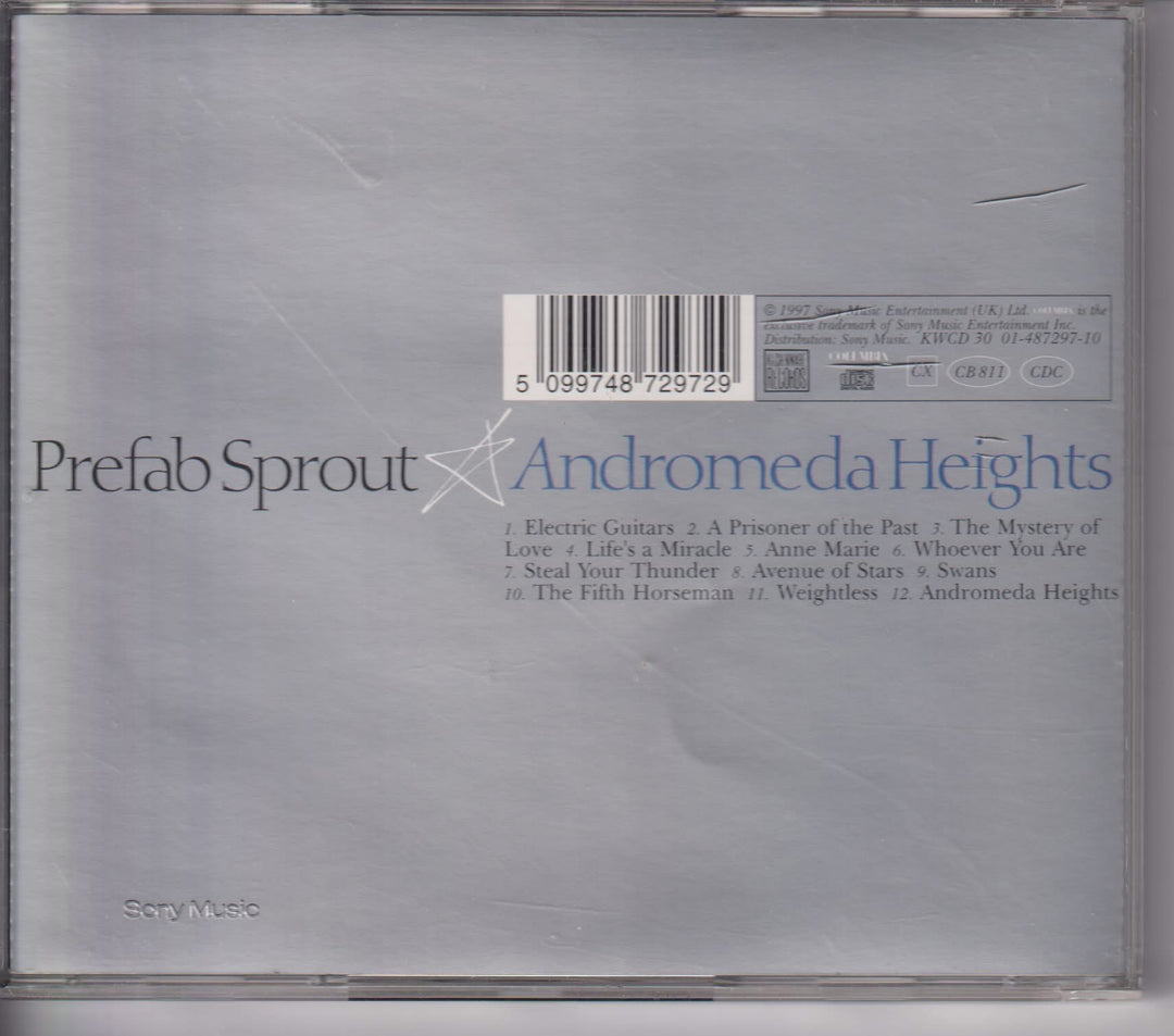 Prefab Sprout – Andromeda Heights. 1997. CD.