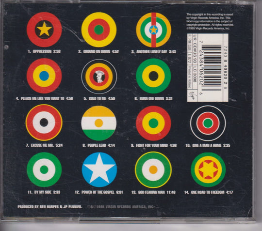 Ben Harper – Fight For Your Mind. 1995. CD.