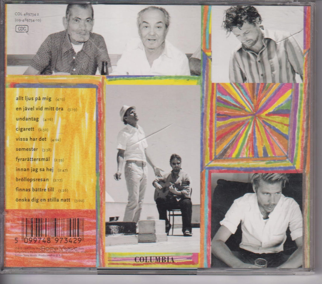 Bo Kaspers Orkester – I centrum. 1996. CD.