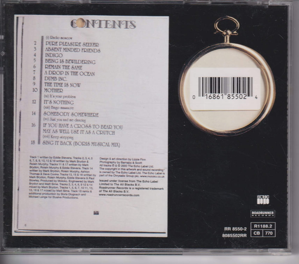 Moloko – Things to Make and Do. 2000. CD.