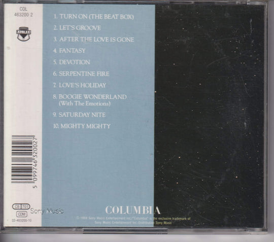 Earth, Wind & Fire – The Best of Earth, Wind & Fire Vol. II. 1988. CD.