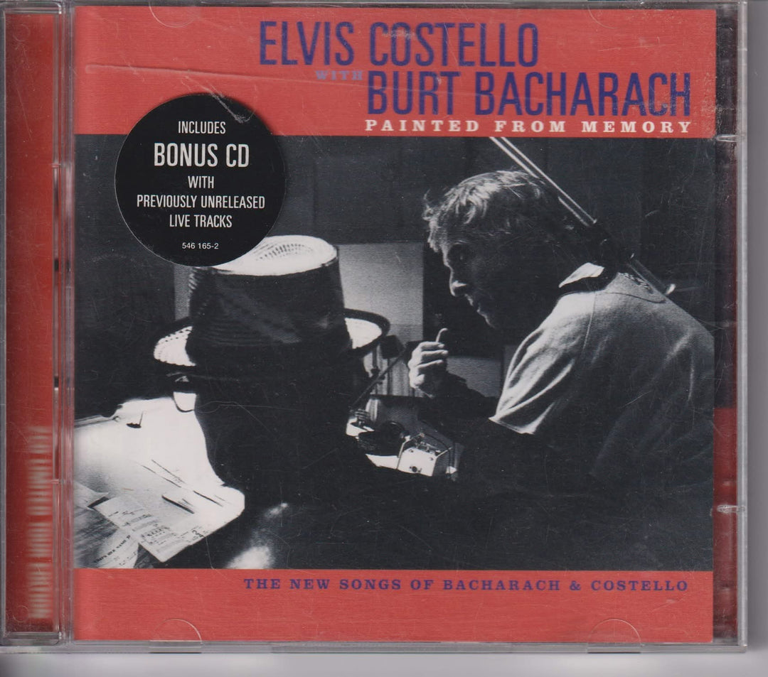 Elvis Costello with Burt Bacharach – Painted From Memory. 1998. 2CD.