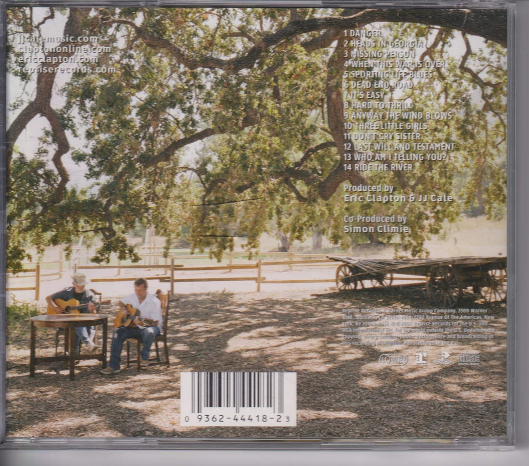 JJ Cale & Eric Clapton – The Road to Escondido. 2006. CD.