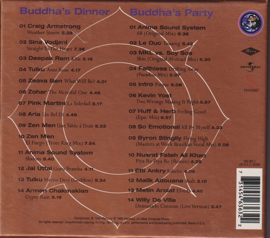 Buddha-Bar – By Claude Challe. 1999. 2CD.
