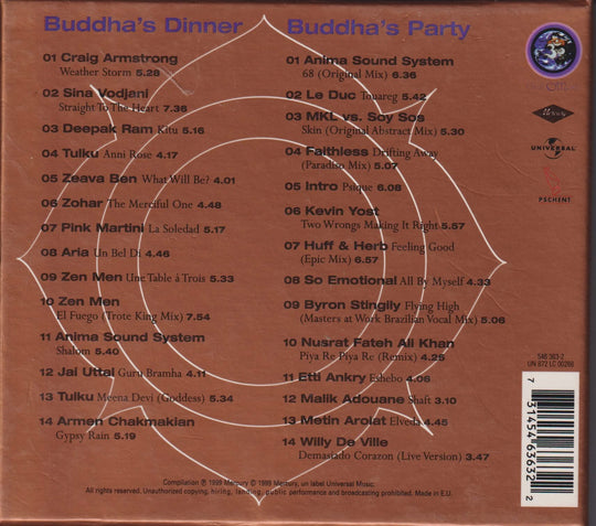 Buddha-Bar – By Claude Challe. 1999. 2CD.