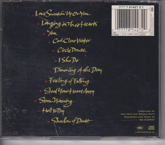 Bonnie Raitt – Longing in Their Hearts. 1994. CD.