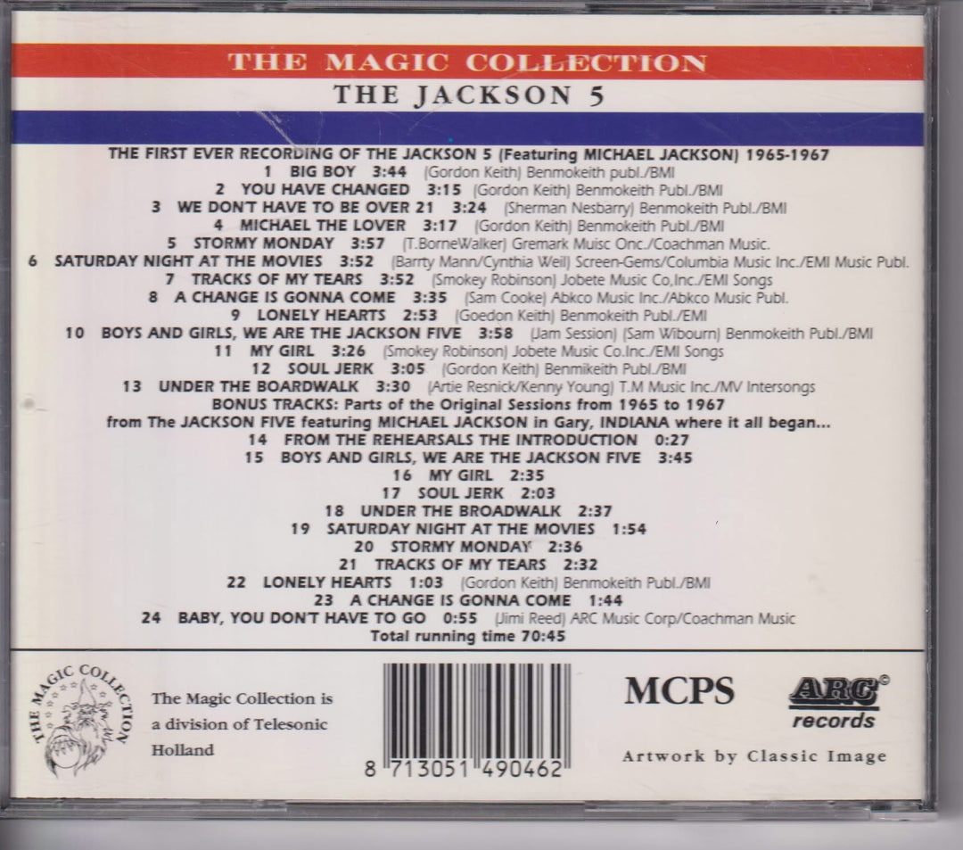 The Jackson 5 – The Magic Collection. CD.