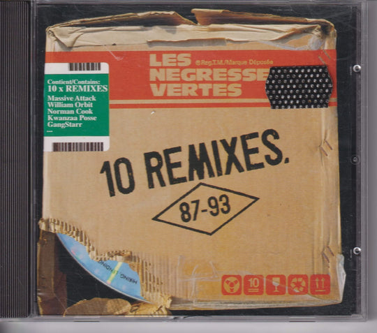 Les Négresses Vertes – 10 Remixes 87-93. 1993. CD.