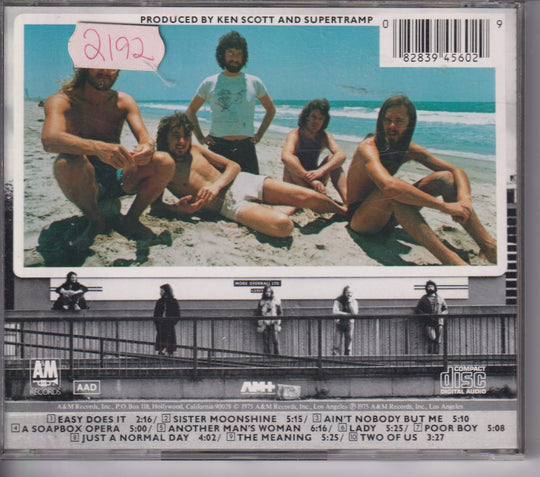 Supertramp – Crisis? What Crisis? 1975. CD.