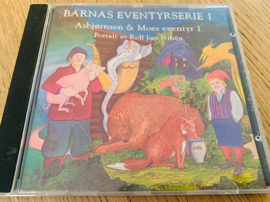 Barnas Eventyrserie 1 – Asbjørnsen & Moe. 1992. CD.