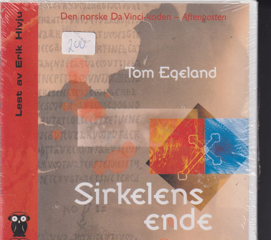 Tom Egeland. Sirkelens ende. Lydbok på 10 CD. Ny i plast!