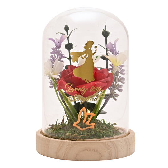 DISNEY PRINCESS - Snow White - Floral Cloche with a Neon Light
