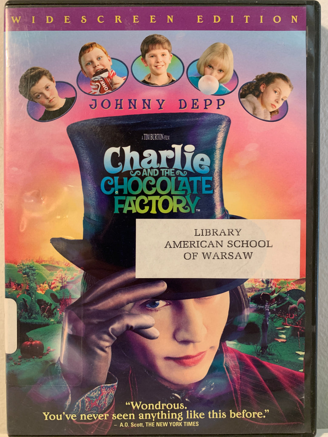 Charlie and the Chocolate Factory. 2005. DVD.