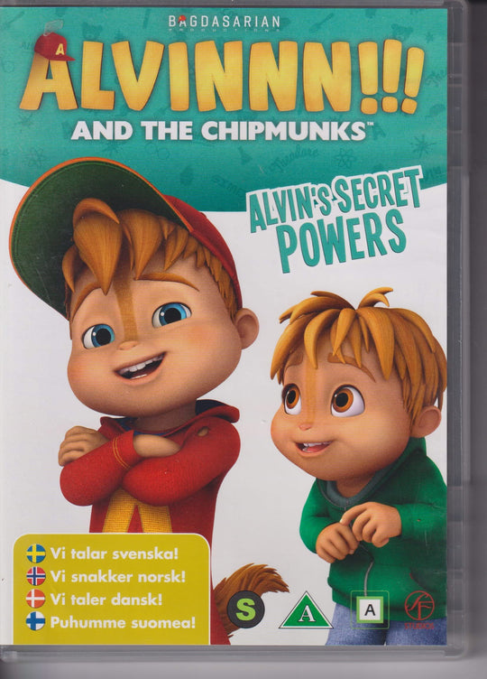 Alvinnn!!! and the Chipmunks – Alvin's Secret Powers. 2015. DVD.