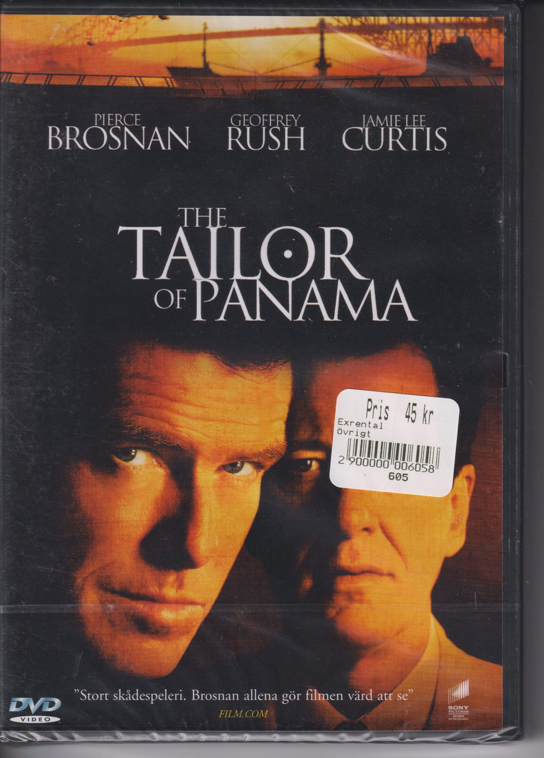 The Tailor of Panama. 2001. DVD. Ny i plast!