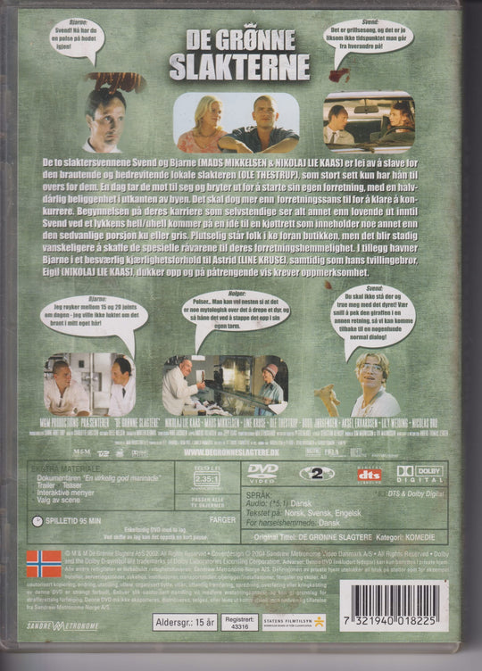 De grønne slakterne. 2003. DVD.