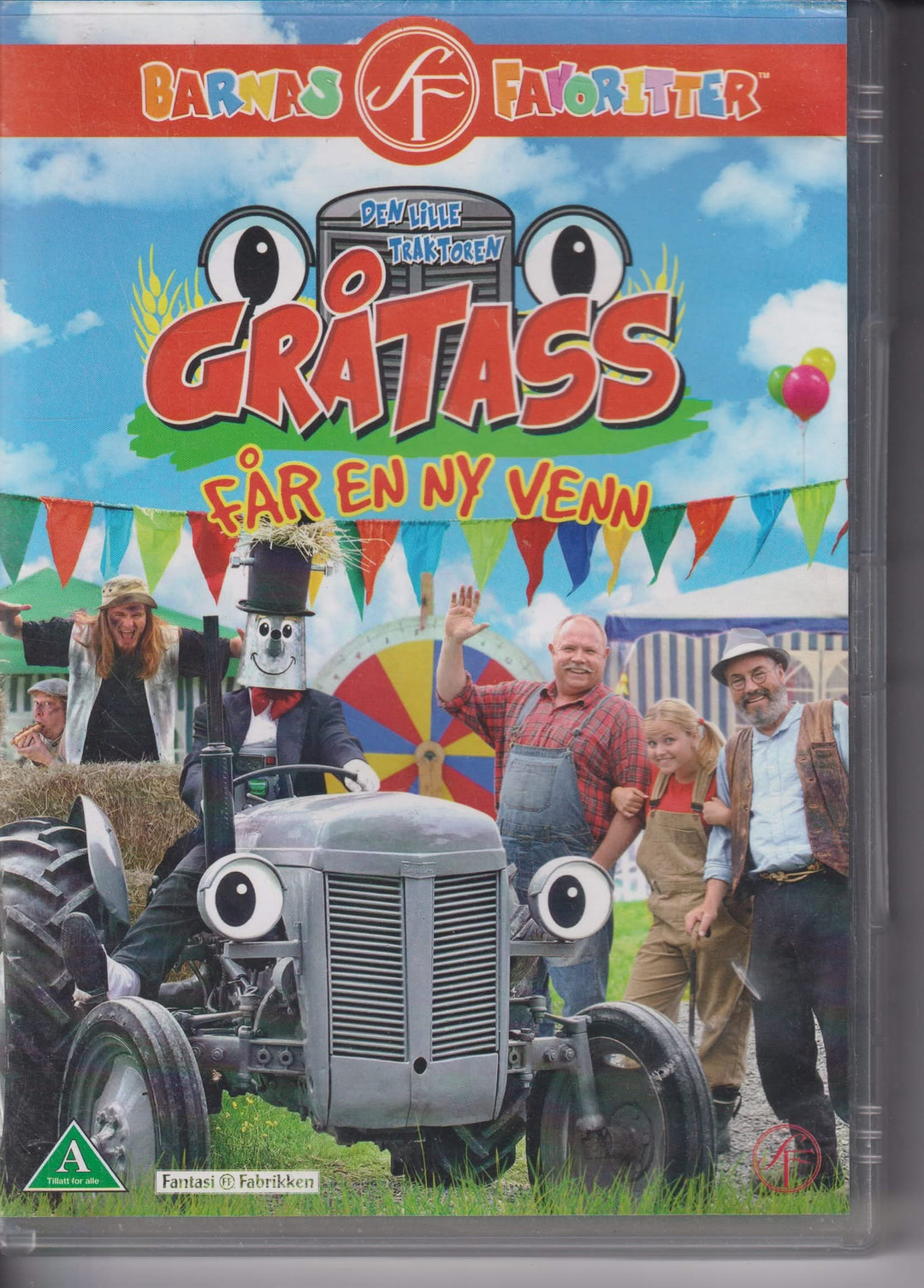Gråtass får en ny venn. 2011. DVD.