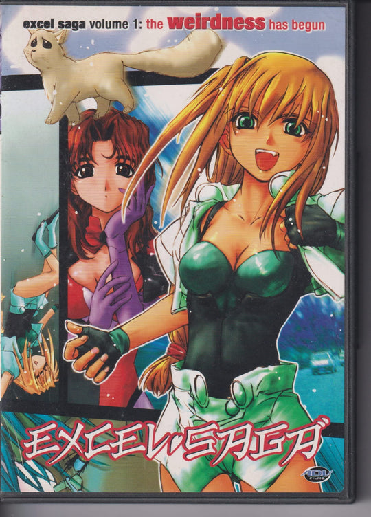 Excel Saga – Volume 1: The Weirdness Has Begun. 1999. DVD.