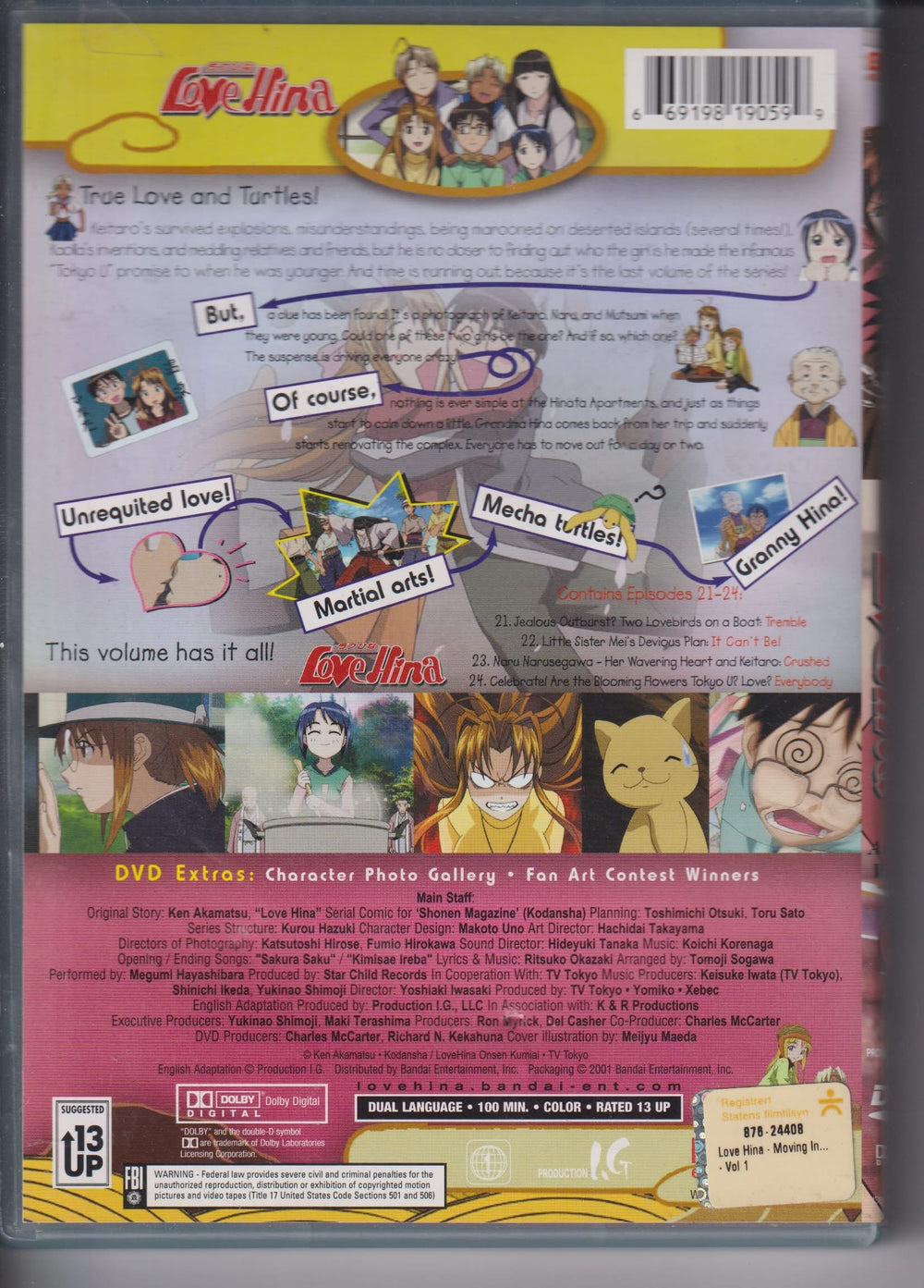 Love Hina – Vol. 6: And the Winner Is... 2000. DVD.