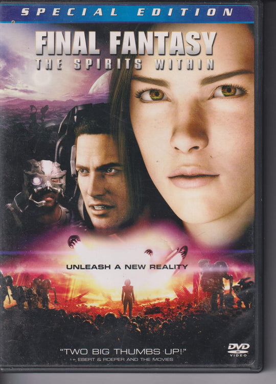 Final Fantasy: The Spirits Within – Special Edition. 2001. DVD.
