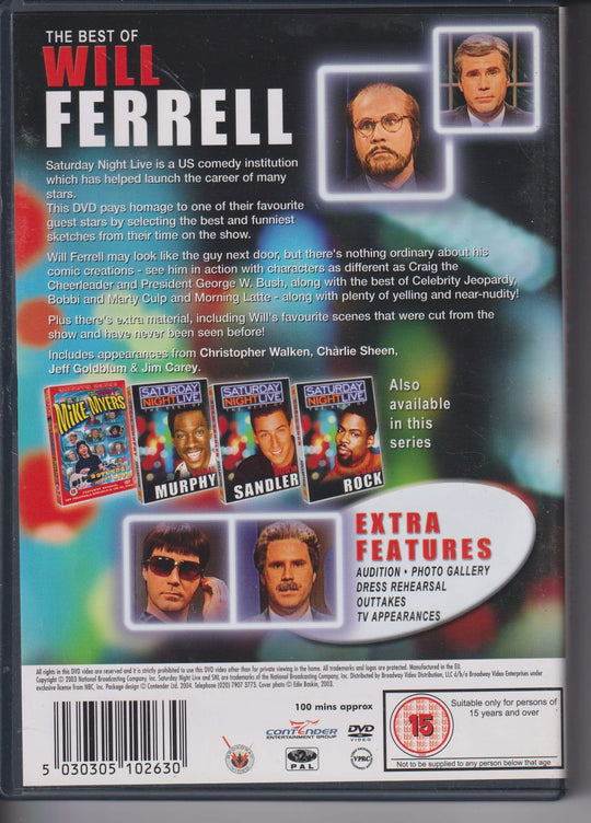 Saturday Night Live – The Best of Will Ferrell. 2002. DVD.