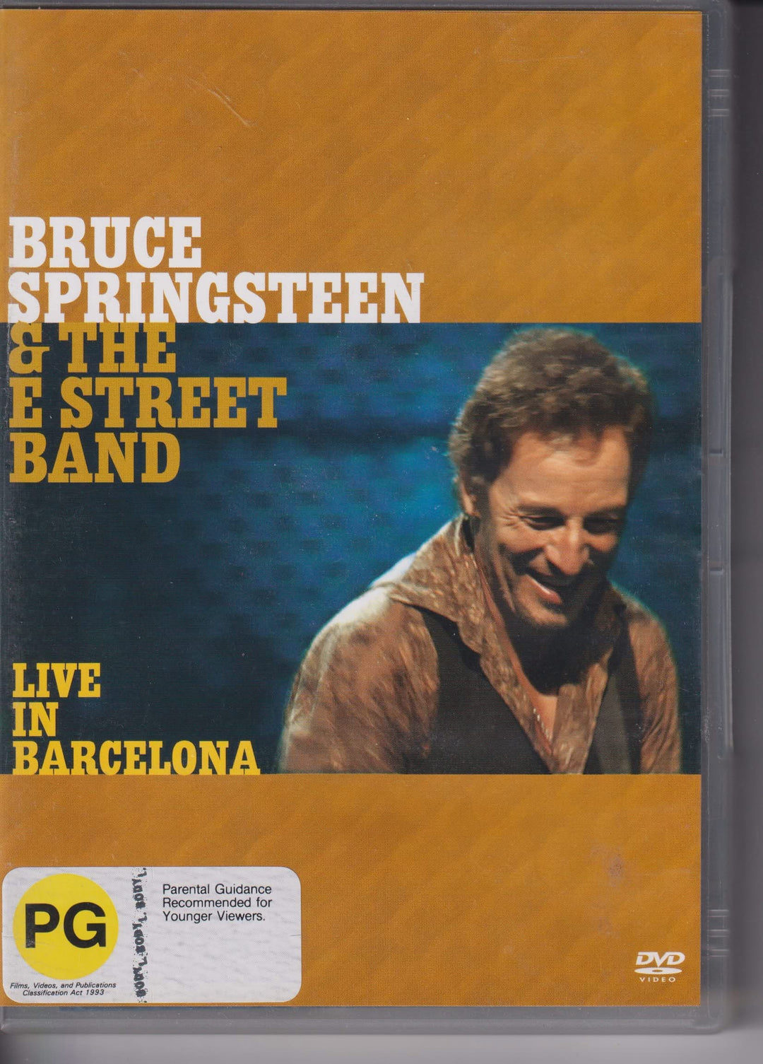 Bruce Springsteen & The E Street Band – Live in Barcelona. 2003. DVD.