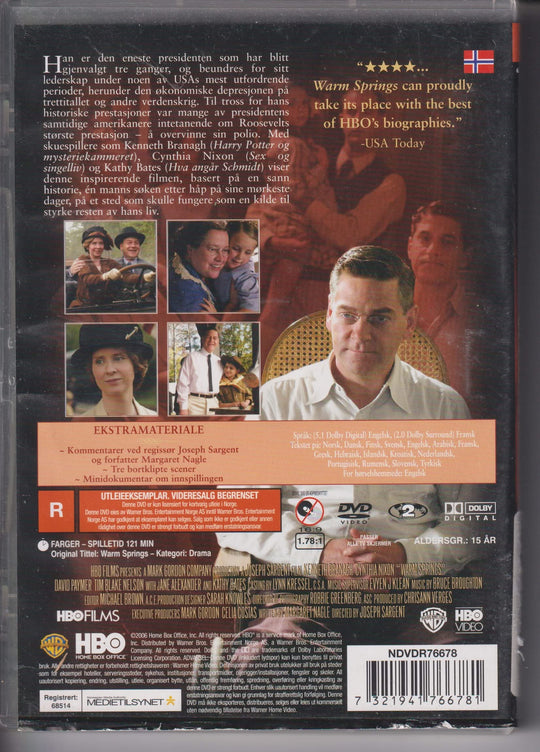 Warm Springs. 2005. DVD leiefilm.