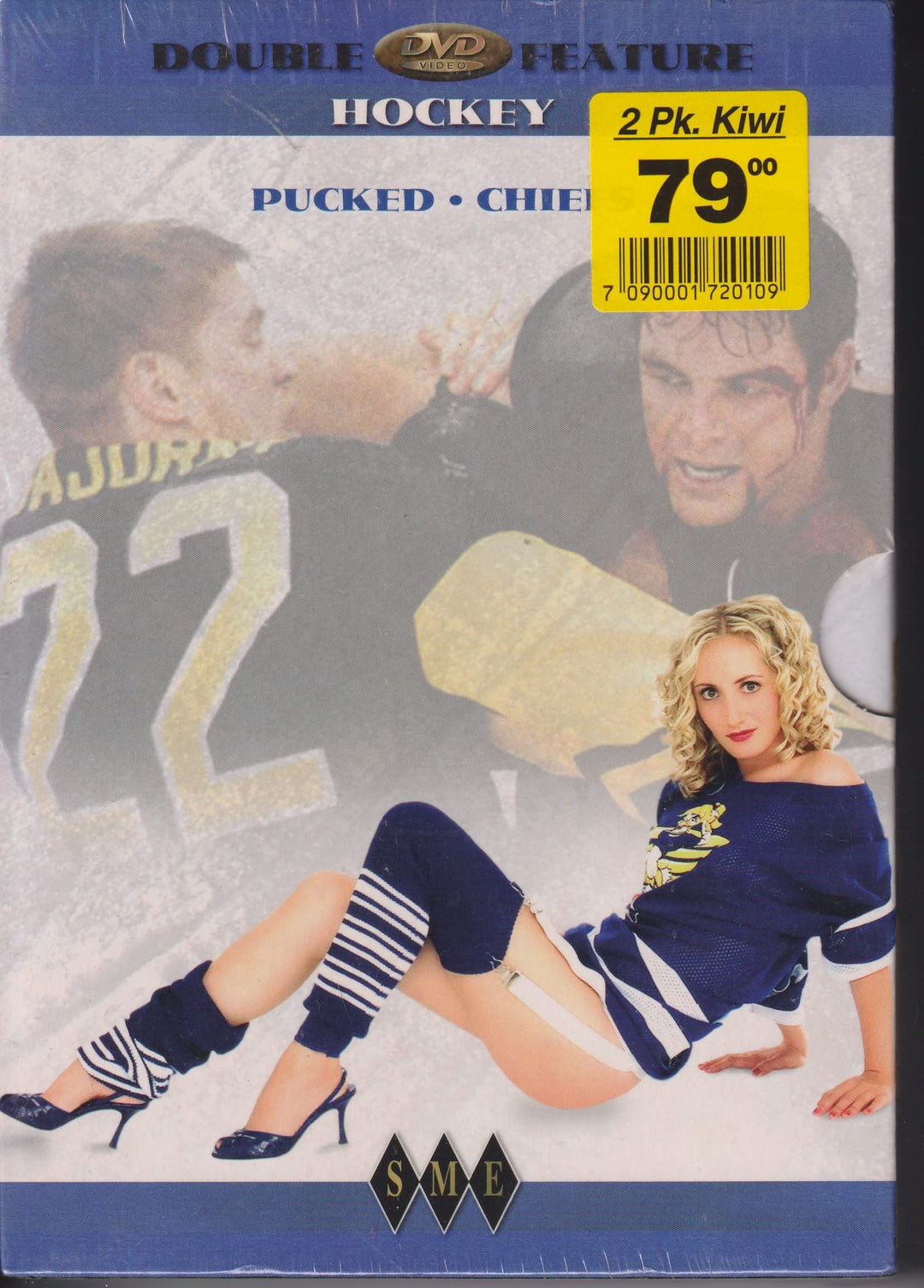 Hockey Double Feature – Pucked / The Chiefs. 2006. DVD samleboks. Ny i plast!