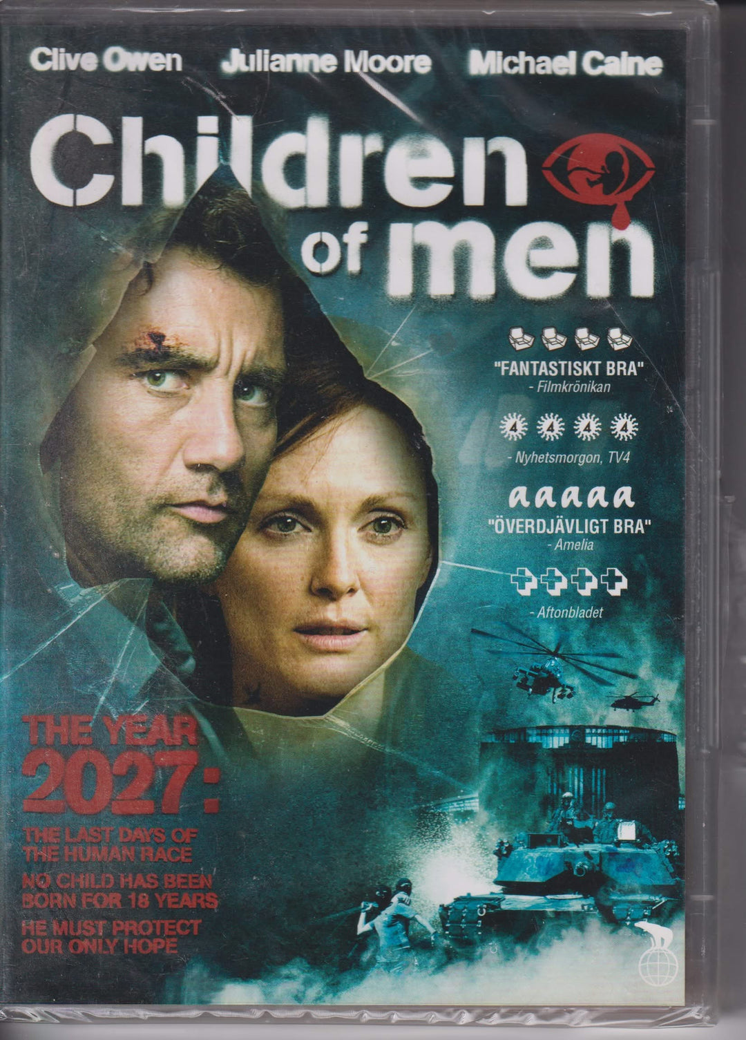 Children of Men. 2006. DVD. Ny i plast!