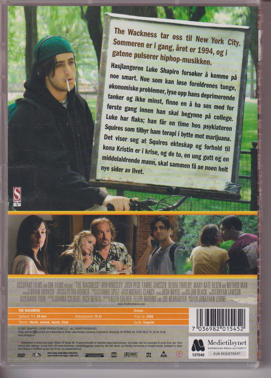 The Wackness. 2008. DVD.