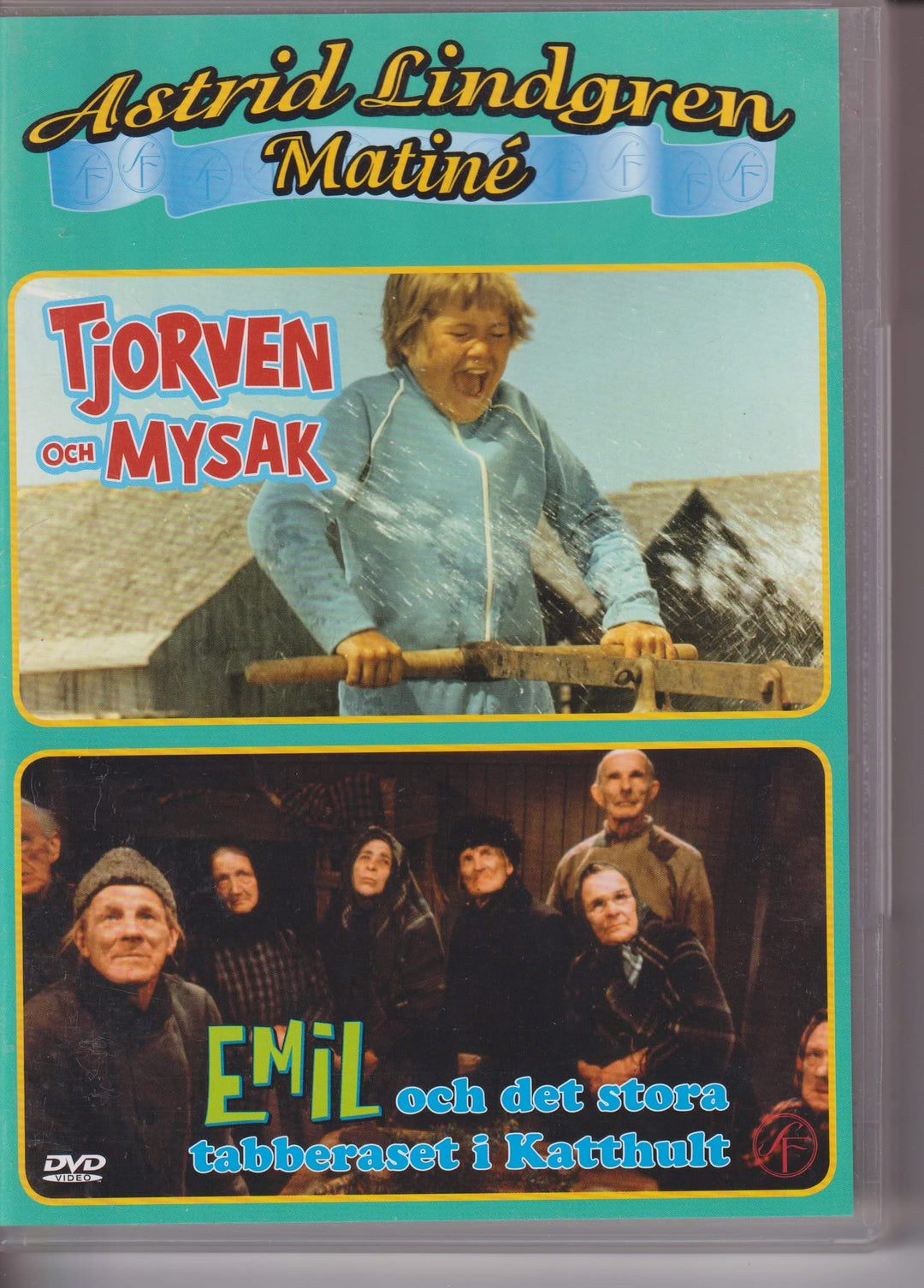 Astrid Lindgren. 1966/1971. Matiné – Tjorven och Mysak / Emil och det stora tabberaset i Katthult. DVD.