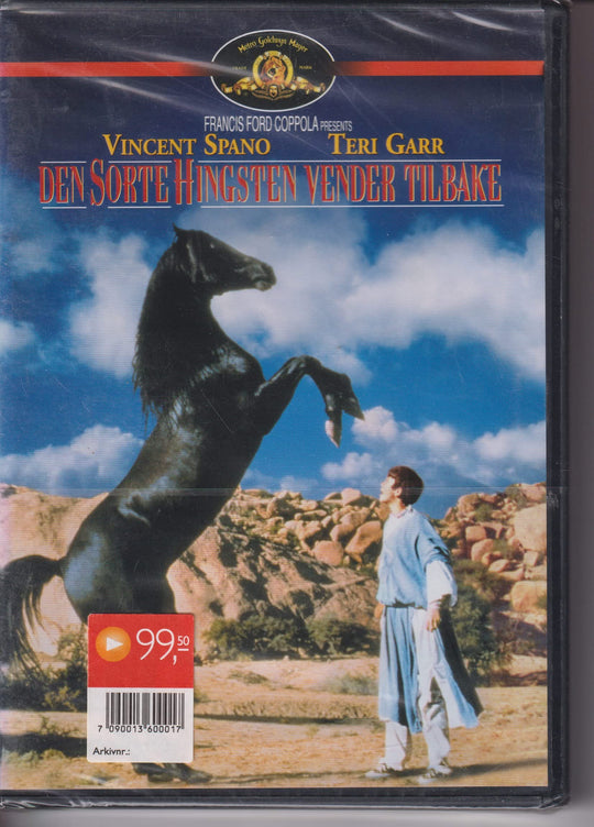 Den sorte hingsten vender tilbake. 1983. DVD. Ny i plast!