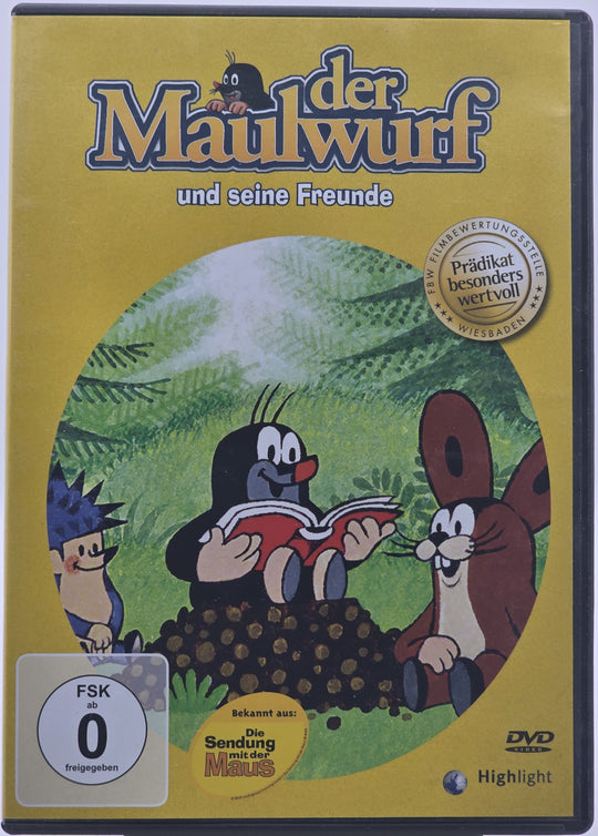 Der Maulwurf und seine Freunde. 1960-tallet. DVD.