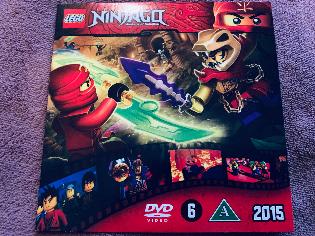 LEGO Ninjago: Masters of Spinjitzu. DVD. Slipcase