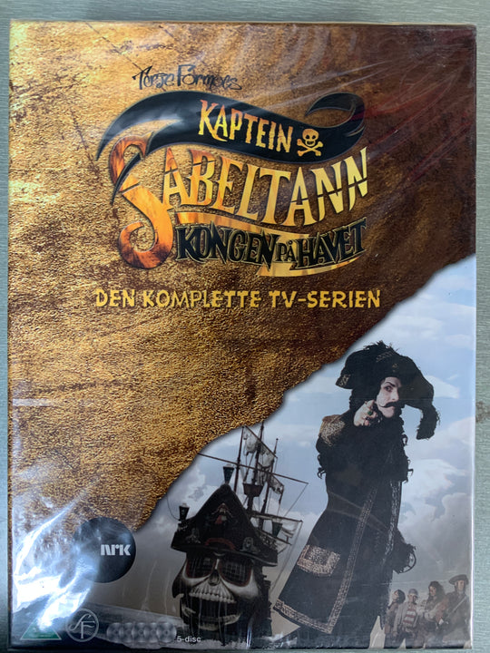 Kaptein Sabeltann – Kongen på havet: Den komplette TV-serien. 2011. DVD samleboks.