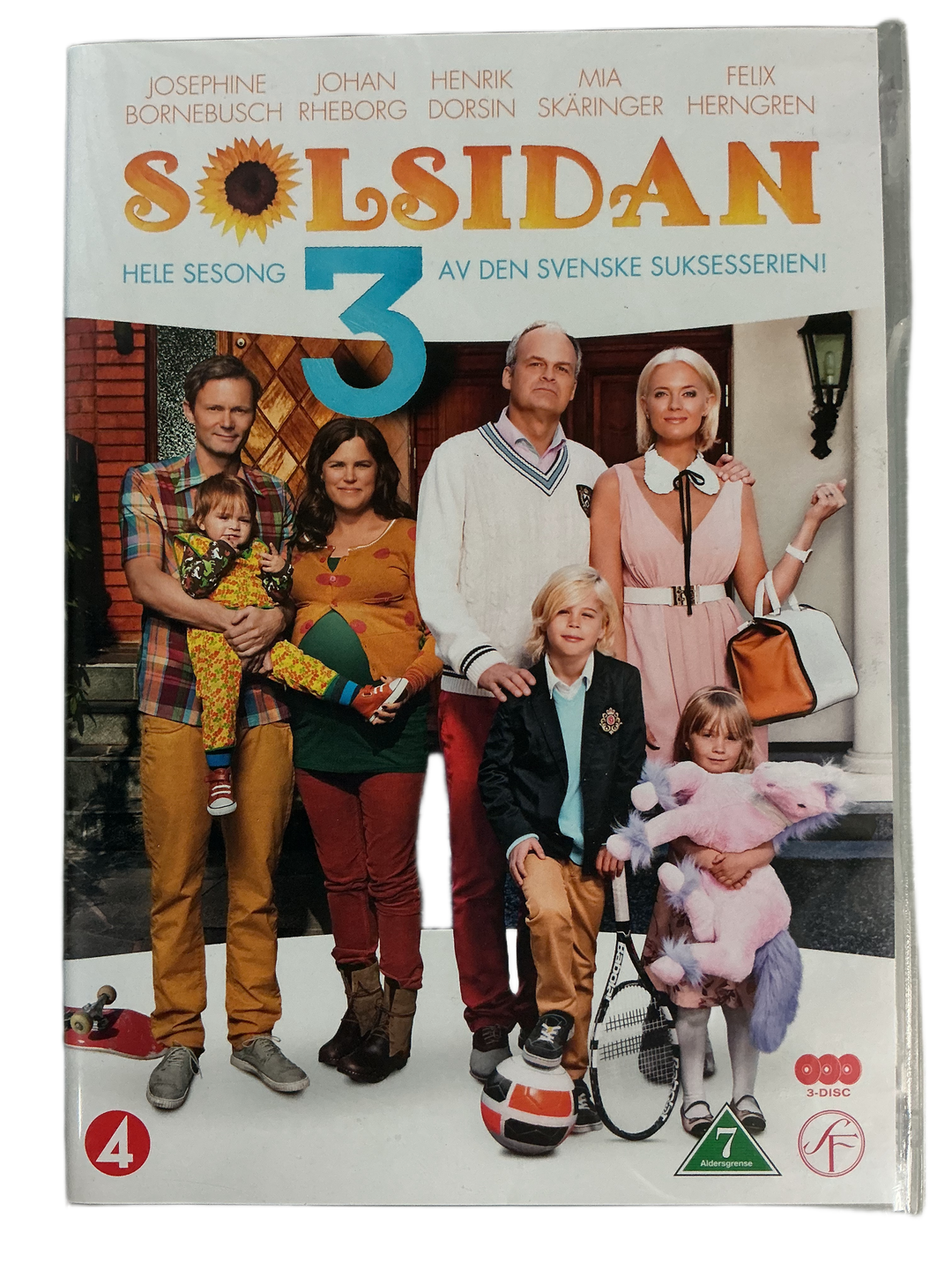 Solsidan – Hele sesong 3. 2012. DVD samleboks.