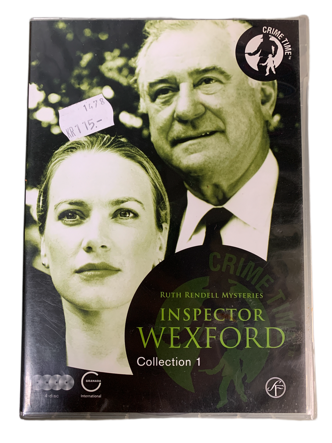 Inspector Wexford – Collection 1. Ruth Rendell Mysteries. DVD samleboks.