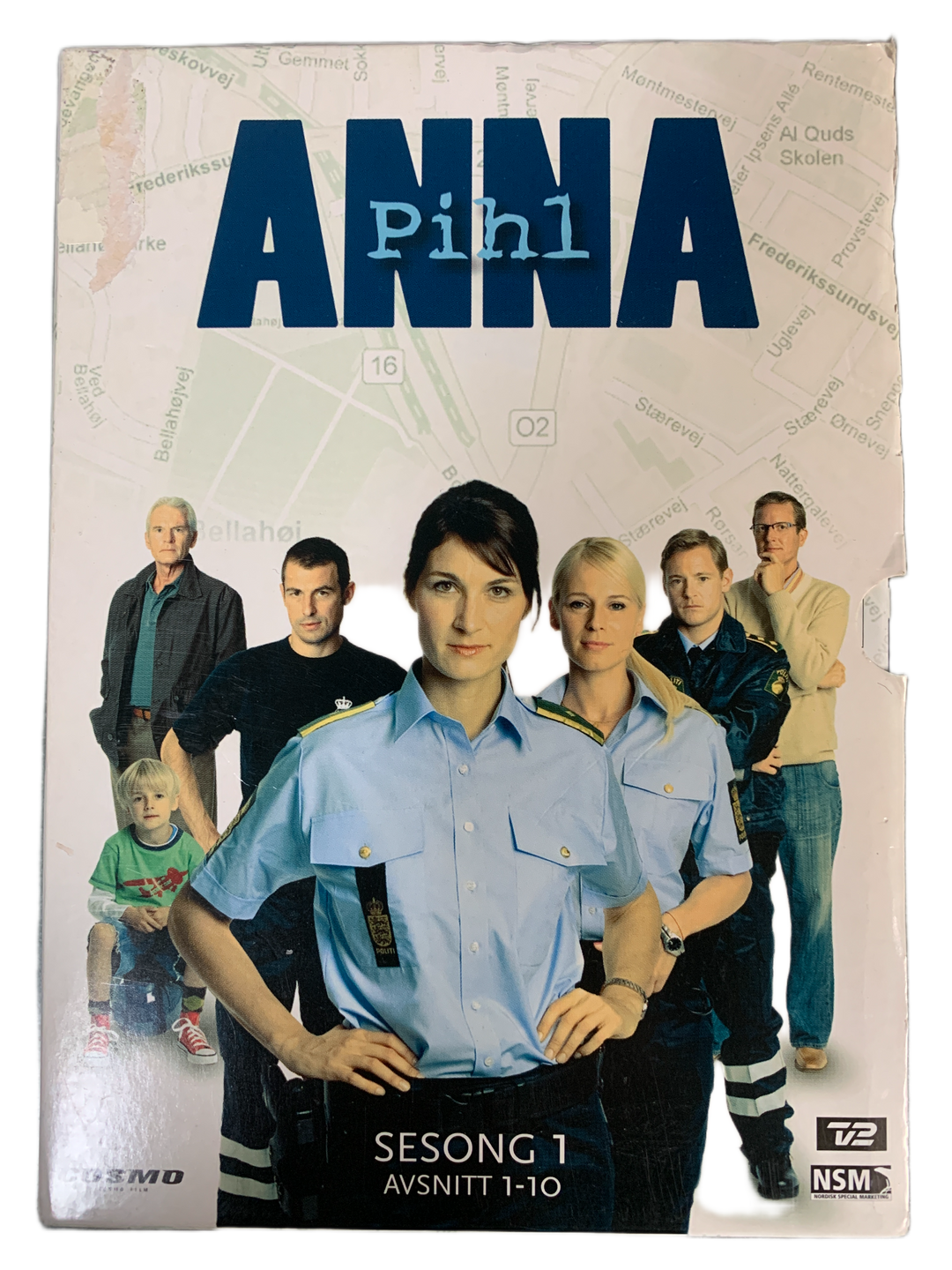 Anna Pihl – Sesong 1, avsnitt 1–10. 2006. DVD samleboks.