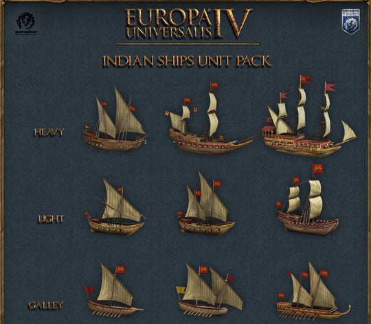 Europa Universalis IV - Indian Ships Unit Pack DLC PC Steam CD Key