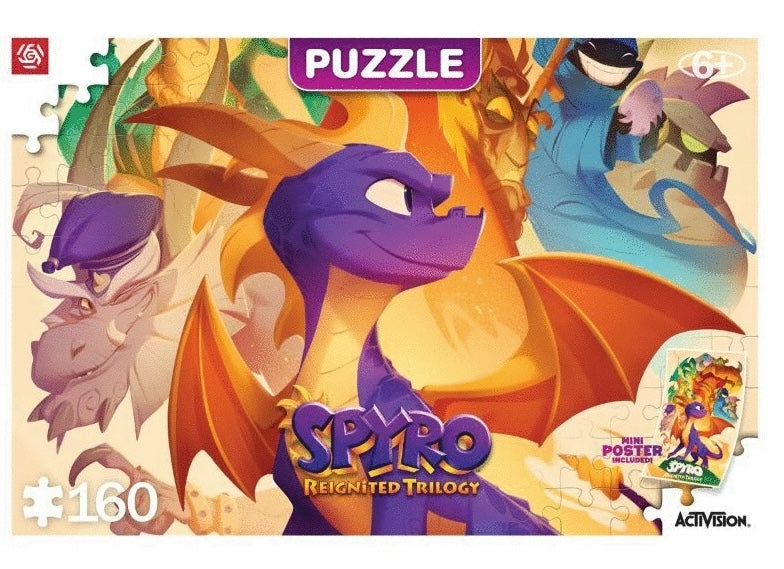 SPYRO - Trilogy Heroes  - Puzzle 160P