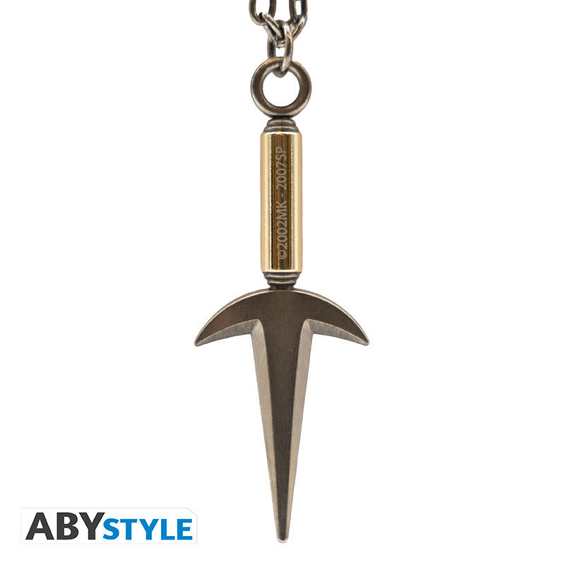 NARUTO SHIPPUDEN - Kunai Minato - Necklace with 3D pendant