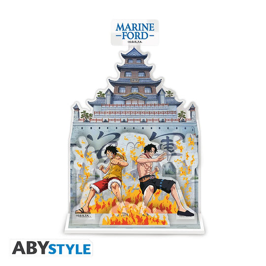 ONE PIECE - Marineford - Acryl Diorama