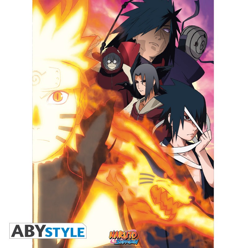 NARUTO - Groups - Set 2 posters '52x38'