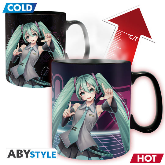 HATSUNE MIKU - Hatsune Miku - Mug Heat Change 460ml