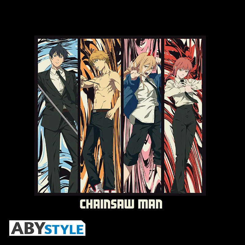 CHAINSAW MAN - T-Shirt Group Unisex black (M)