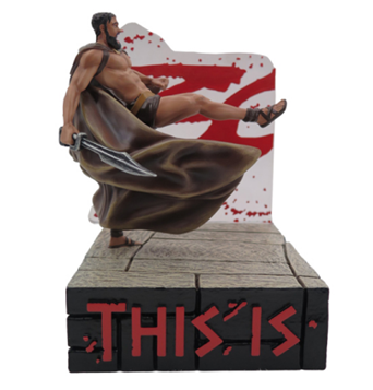 300 - This Is Sparta - Bookend 28cm