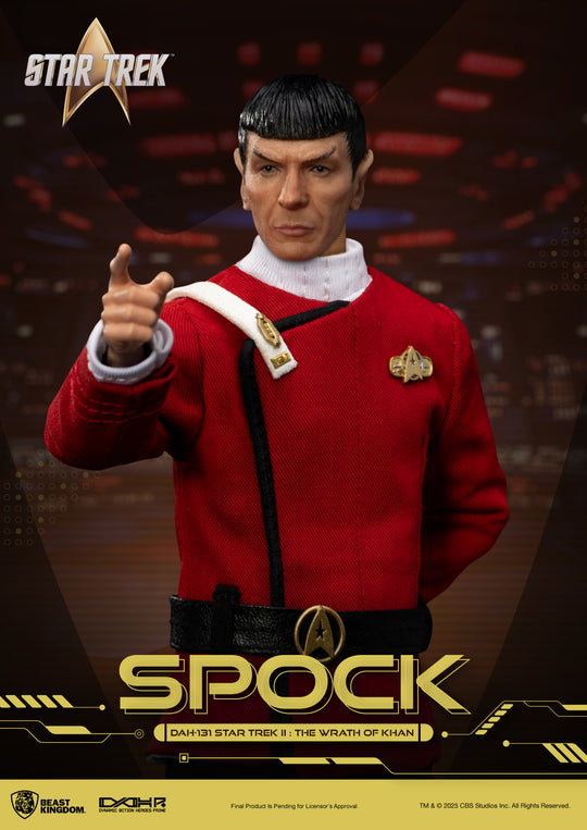 STAR TREK THE WRATH OF KHAN - Spock - Figure 20.5cm