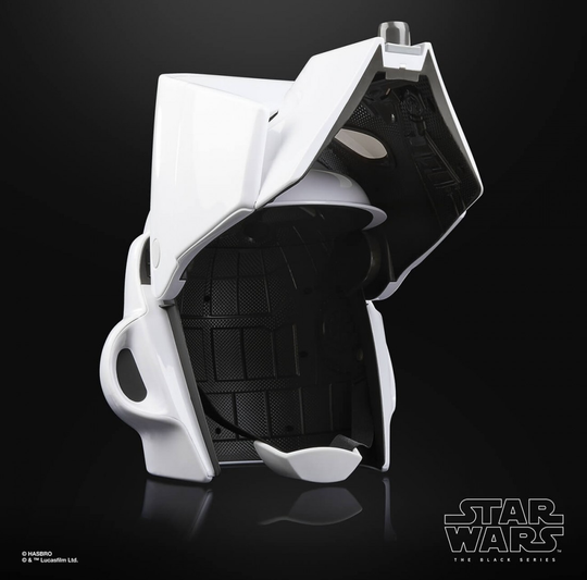 STAR WARS 6 - Electronic Helmet Biker Scout Black Series